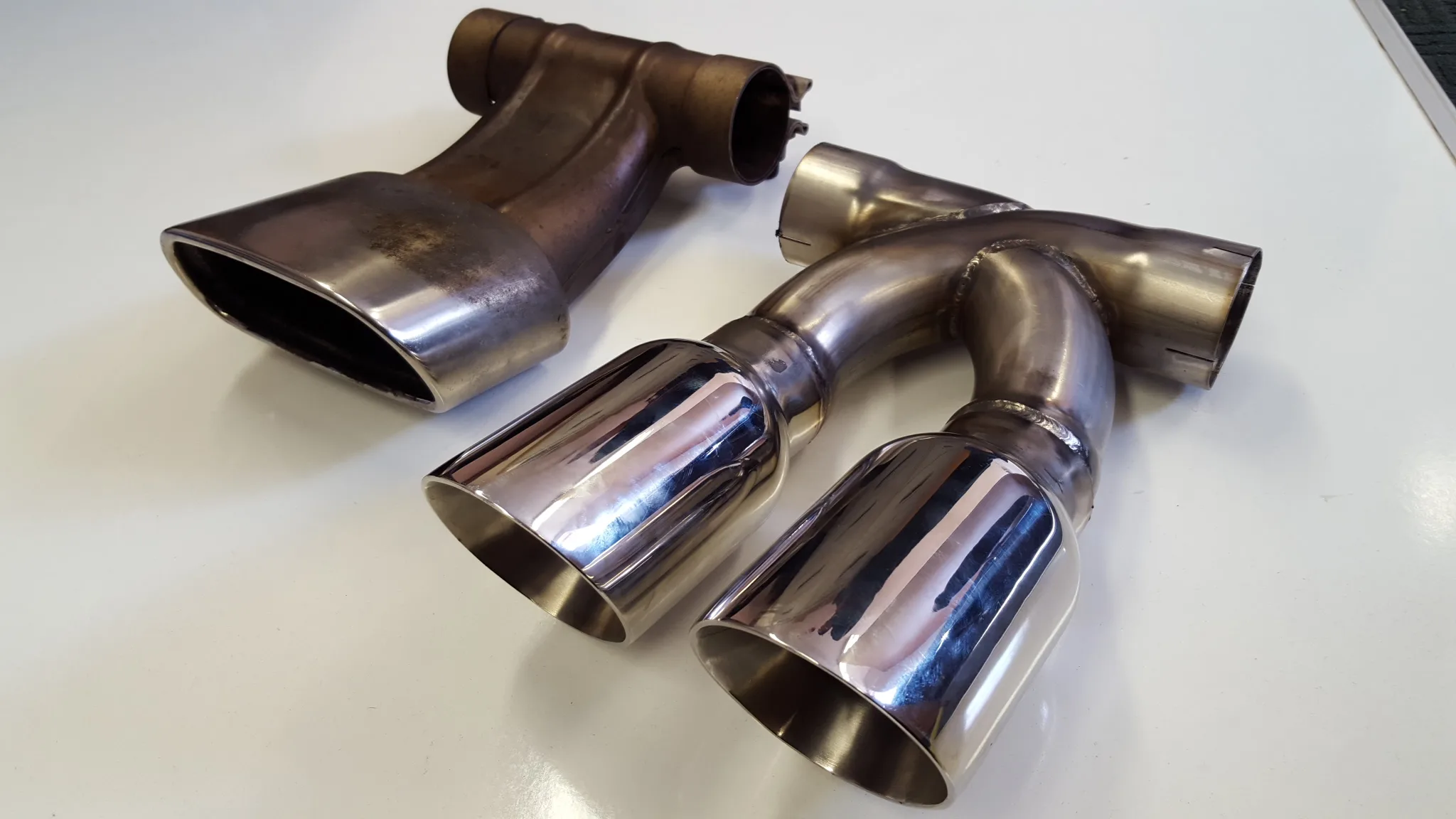 Porsche Cayman 981 2.7 Twin Tailpipe Conversion - Image 2