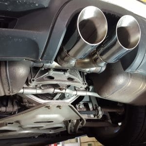 Porsche Cayman 981 2.7 Twin Tailpipe Conversion