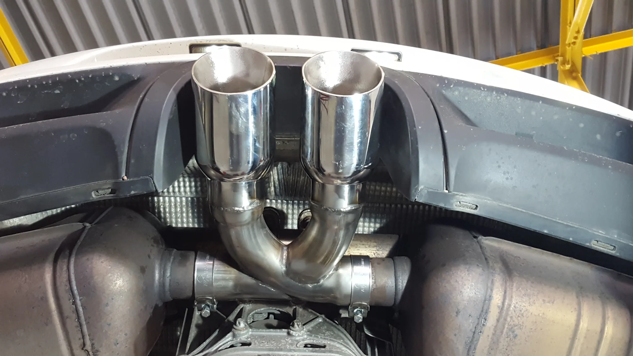 Porsche Cayman 981 2.7 Twin Tailpipe Conversion - Image 4