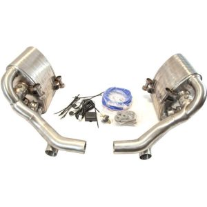 Porsche 911 997.2 Carrera (Non-Turbo) Stainless Valved Silencers