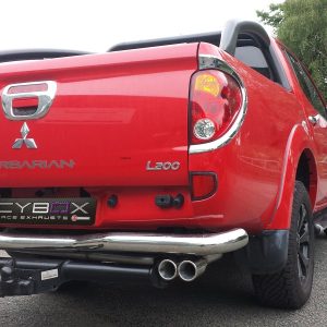 L200 B40, 2006 > 2010, Full System with Duplex Tails