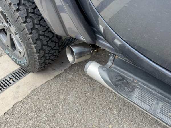 L200 B40, 2006 > 2010, T304 STAINLESS STEEL SIDE EXIT EXHAIST SYSTEM. - Image 3