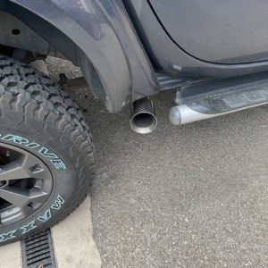 L200 B40, 2006 > 2010, T304 STAINLESS STEEL SIDE EXIT EXHAIST SYSTEM.