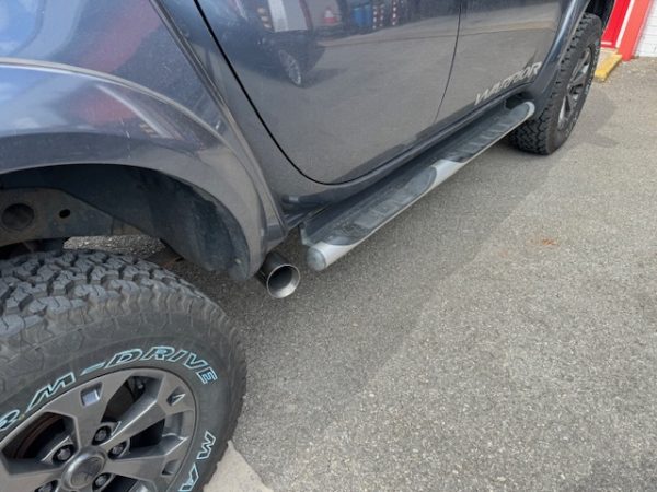 L200 B40, 2006 > 2010, T304 STAINLESS STEEL SIDE EXIT EXHAIST SYSTEM. - Image 2