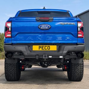 Ford Ranger Raptor 3.0L V6 Ecoboost Stainless Steel Tailpipes.